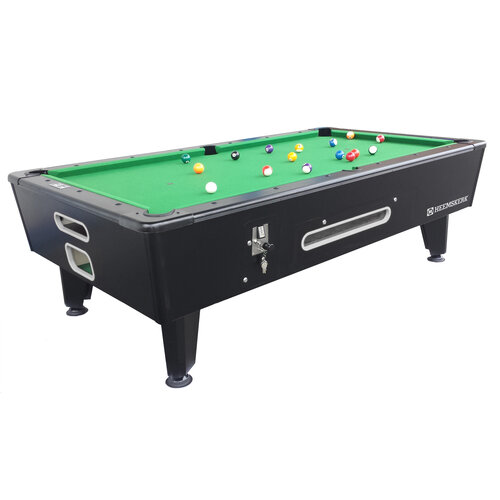 heemskerk Pool table Kick Shot Black with Coin or Cashless