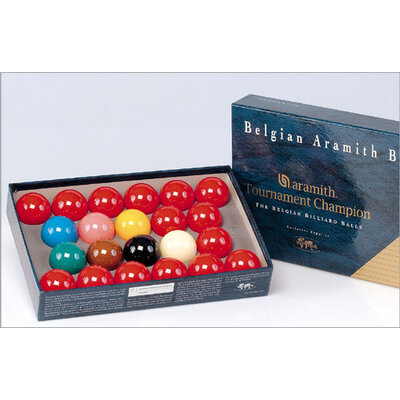 Snooker balls Aramith Tournament size 52.4 mm