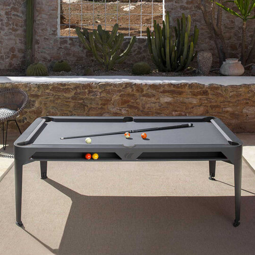 CORNILLEAU Showroom model outdoor pool table dark gray 6.5 foot