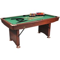 BUFFALO Showroom model Pool table Buffalo Challenger 6 ft brown folding