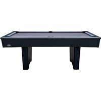 BUFFALO Buffalo Eliminator III pool table. Matte black/cloth gray, 7 and 8 feet