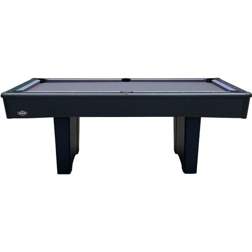 BUFFALO Pooltafel Buffalo Eliminator II.  mat zwart/laken grijs 7 en 8 foot