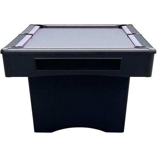BUFFALO Buffalo Eliminator III pool table. Matte black/cloth gray, 7 and 8 feet