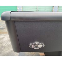 BUFFALO Biljardbord Buffalo Eliminator II. mattsvart/draperegrå 7 och 8 fot