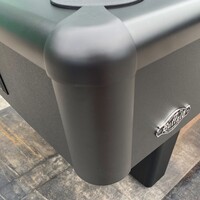 BUFFALO Buffalo Eliminator III biljardbord. Matt svart/stoffgrå, 2,1 og 2,4 meter