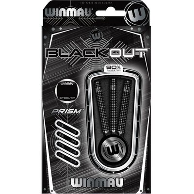 Winmau Blackout steel tip darts