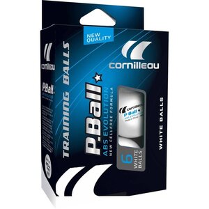 CORNILLEAU Cornilleau ABS Evolution table tennis balls 6 pcs Cornilleau ABS Evolution table tennis balls 6 pcs