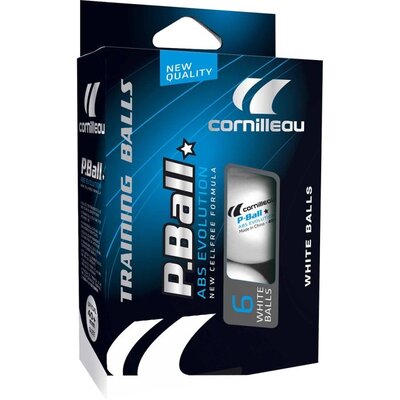 Cornilleau ABS Evolution tafeltennisballen 6 st