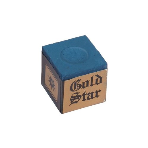 GOLDSTAR Goldstar biljart krijt blauw (2st.)
