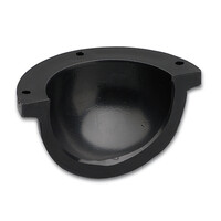 Table football Throw-in bowl black