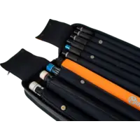 Molinari Cue bag Molinari Retro black-orange 3B/6S