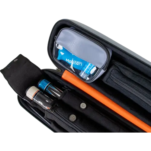 Flatbag Molinari Retro grå-orange 2B/4S Molinari Flatbag Molinari Retro grå-orange 2B/4S