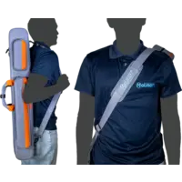 Flatbag Molinari Retro grey-orange 2B/4S Molinari Flatbag Molinari Retro grey-orange 2B/4S