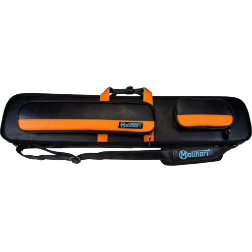 Flatbag Molinari Retro sort-orange 3B/6S Molinari Flatbag Molinari Retro sort-orange 3B/6S