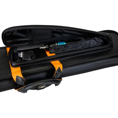 Flatbag Molinari Retro svart-oransje 3B/6S Molinari Flatbag Molinari Retro svart-oransje 3B/6S