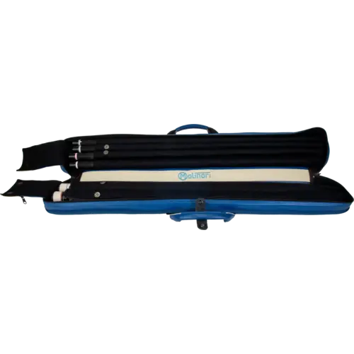 Cue bag Molinari Retro blue-beige 2B/4S Molinari Cue bag Molinari Retro blue-beige 2B/4S