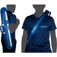 Molinari Cue bag Molinari Retro blue-beige 2B/4S