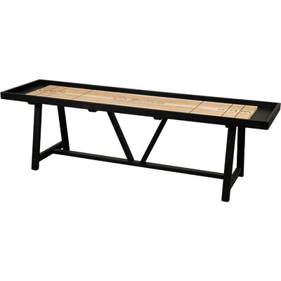 American spruce shuffleboard 9ft black