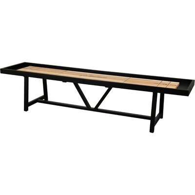 American spruce shuffleboard 12ft black