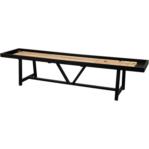 BUFFALO American spruce shuffleboard 12ft black