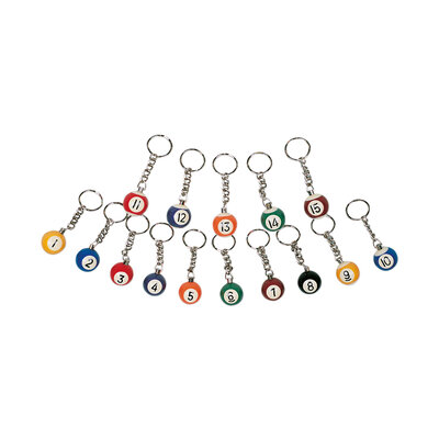 Keychain pool ball 25 mm