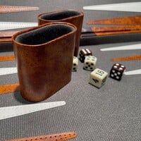 Backgammon 46x28 cm populær