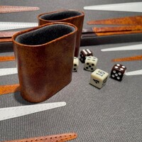 Backgammon 46x28 cm populair