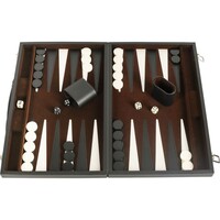 BUFFALO Backgammon indlagt 46 x 30 cm sort