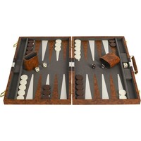 BUFFALO Backgammon bruin 38 x 48 cm