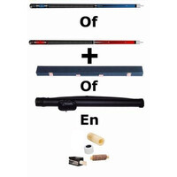 Pool cue combination deal 2. incl maintenance set