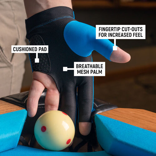 Billardhandske McDermott prof. McDermott Billardhandske McDermott prof.