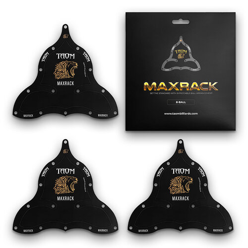 Taom MAXRACK 8-ball (3 stk/pakning) Taom Taom MAXRACK 8-ball (3 stk/pakning)