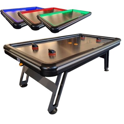 Airhockey TopTable Hyper LED/RVS