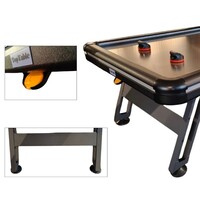 Airhockey TopTable Hyper LED/RVS Van den broek biljarts Airhockey TopTable Hyper LED/RVS