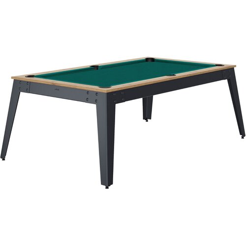 René Pierre Steel pooltafel grijs onderstel René Pierre René Pierre Steel pooltafel grijs onderstel