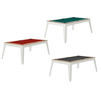 René Pierre Stål biljardbord hvit understell René Pierre René Pierre Stål biljardbord hvit understell