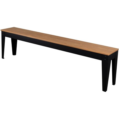 René Pierre Leisure bank Venice walnoot / zwart René Pierre René Pierre Leisure bank Venice walnoot / zwart