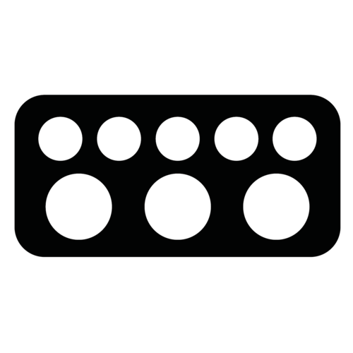 Predator Roadline, Sort-Pink, 3x5, Hard Case Predator Predator Roadline, Sort-Pink, 3x5, Hard Case