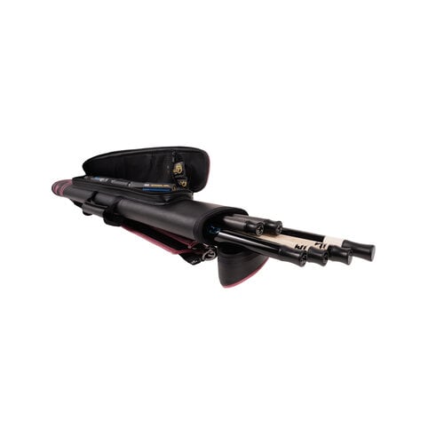 Cue Hard Case, Predator Roadline, svart-rosa, 2x4 Predator Cue Hard Case, Predator Roadline, svart-rosa, 2x4