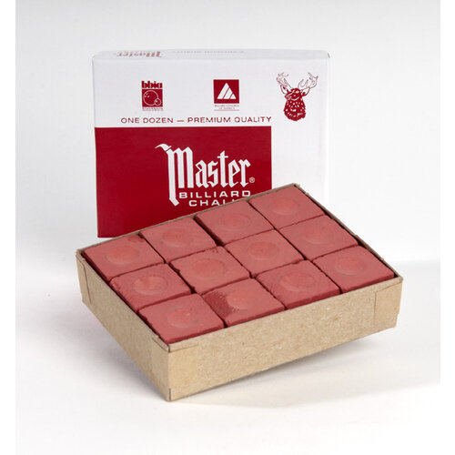 Mästare biljardkrita, 12 stycken tillgängliga i olika färger. Ask Master Mästare biljardkrita, 12 stycken tillgängliga i olika färger. Ask