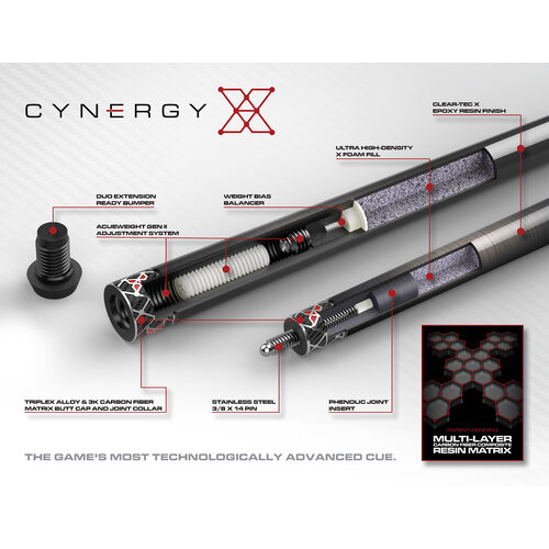 Pool, Cuetec Cynergy X, LAGOON UPW, 3/8x14 Cuetec Pool, Cuetec Cynergy X, LAGOON UPW, 3/8x14