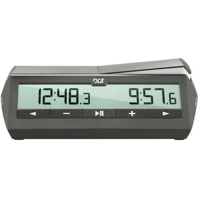 DGT 1500 digitale schaakklok grijs