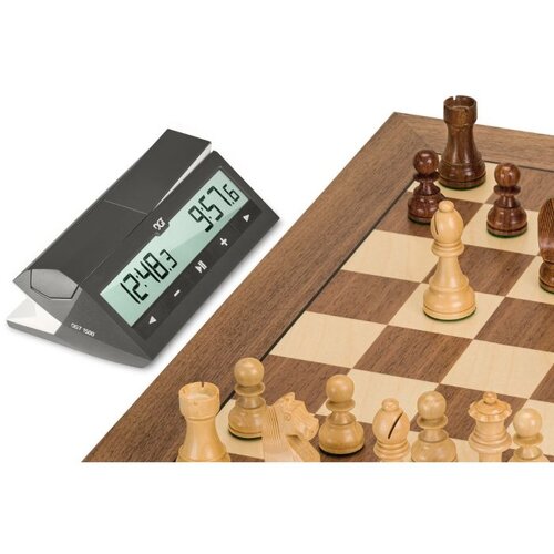DGT 1500 digital chess clock grey DGT DGT 1500 digital chess clock grey