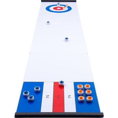Longfield Curling and shuffleboard board set