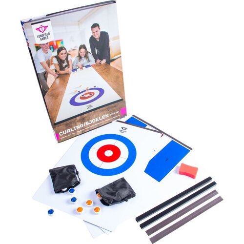Longfield Curling and shuffleboard board set LONGFIELD Longfield Curling and shuffleboard board set