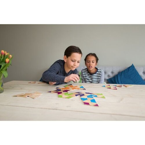 BS Toys Driehoek Domino BS Toys BS Toys Driehoek Domino