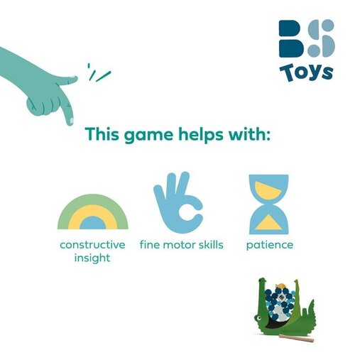 BS Toys Voer de Krokodil BS Toys BS Toys Voer de Krokodil