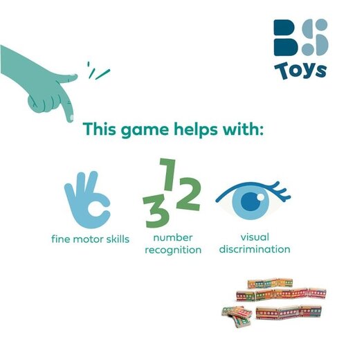 BS Toys Domino Treinen BS Toys BS Toys Domino Treinen