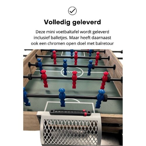 Voetbaltafel Pegasi | Mini XL Deluxe Pagasi Voetbaltafel Pegasi | Mini XL Deluxe