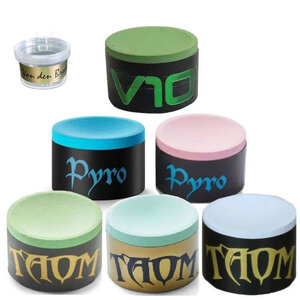 Taom Taom billiard chalk with free storage tray Taom billiard chalk with free storage tray